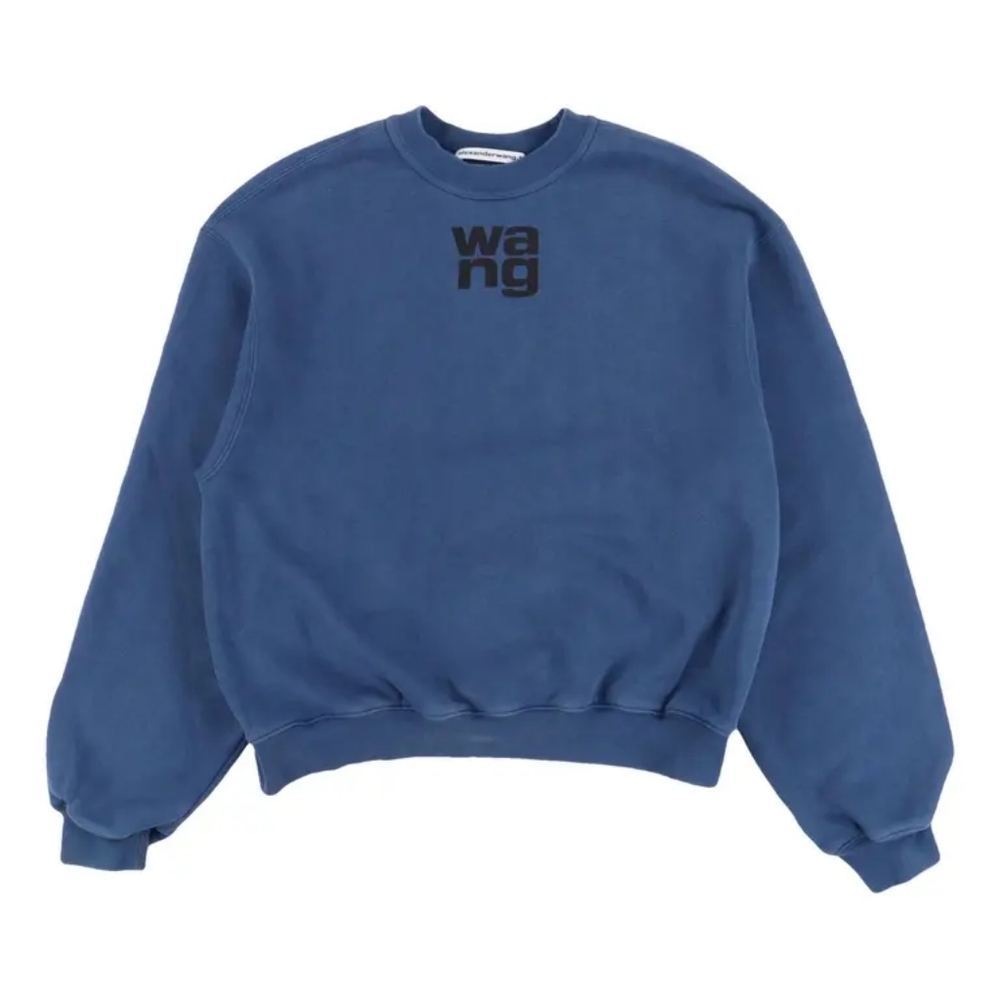 Alexander Wang Blue Crew Neck Sweater